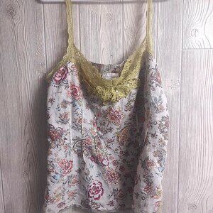 Women's - Medium - Lace Trim Tank Top - Size M